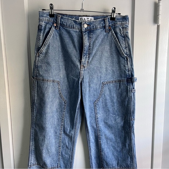 Daze Utility Carpenter Wide Leg Sz 29 - Picture 9 of 16